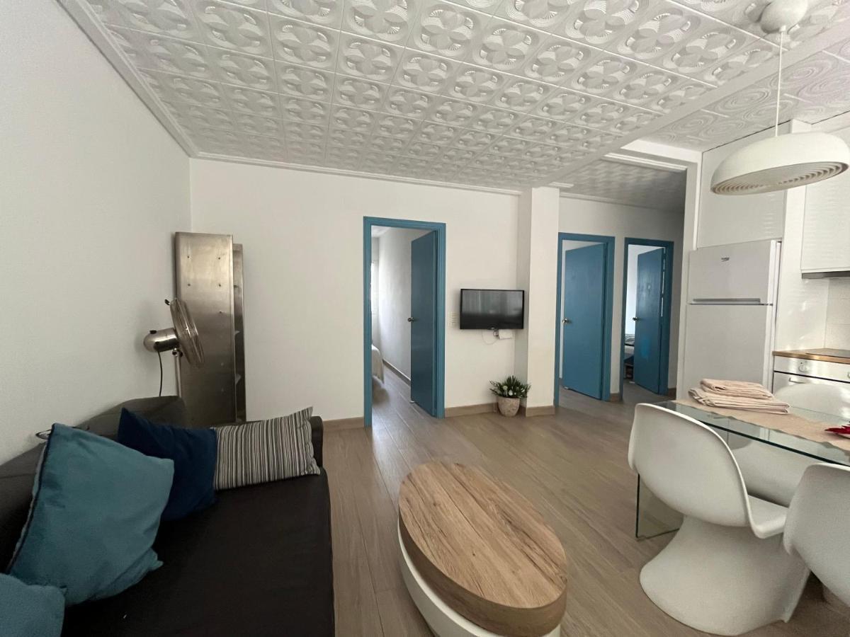 Modernized 3-Bedroom Flat 500M To The Beach บาเลนเซีย ภายนอก รูปภาพ